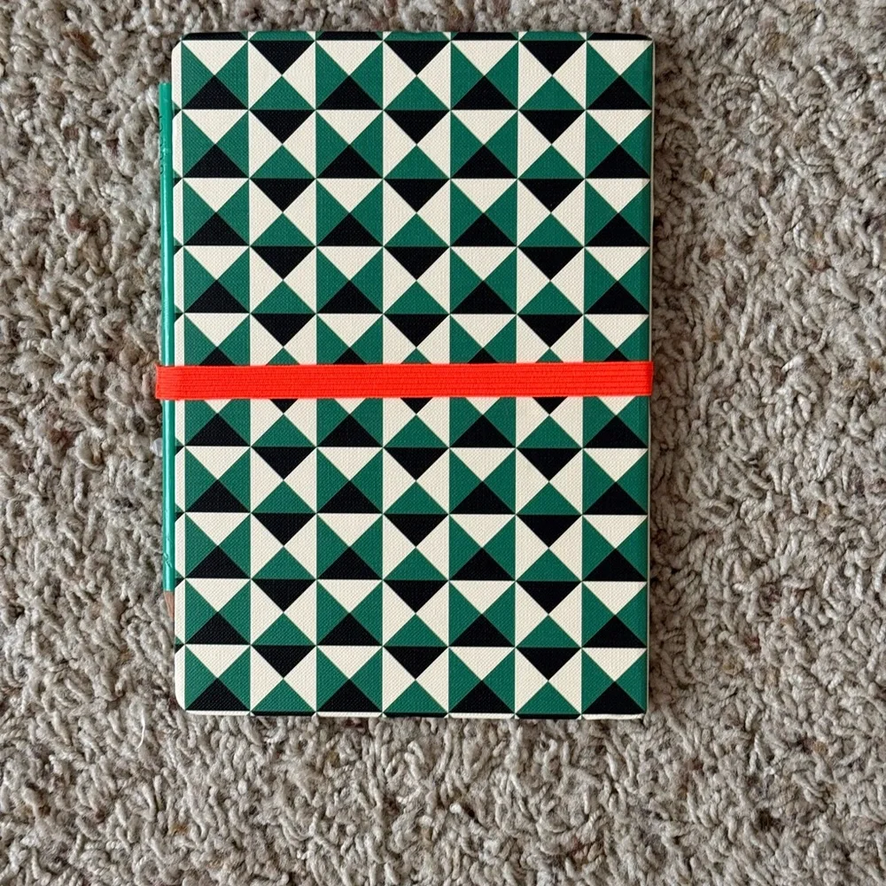 Gucci Green and Black Geometric Notebook